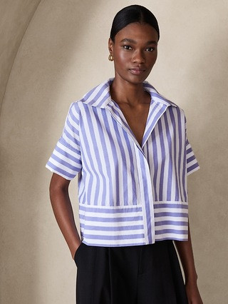 Laurel French-Cuff Shirt | Banana Republic (US)