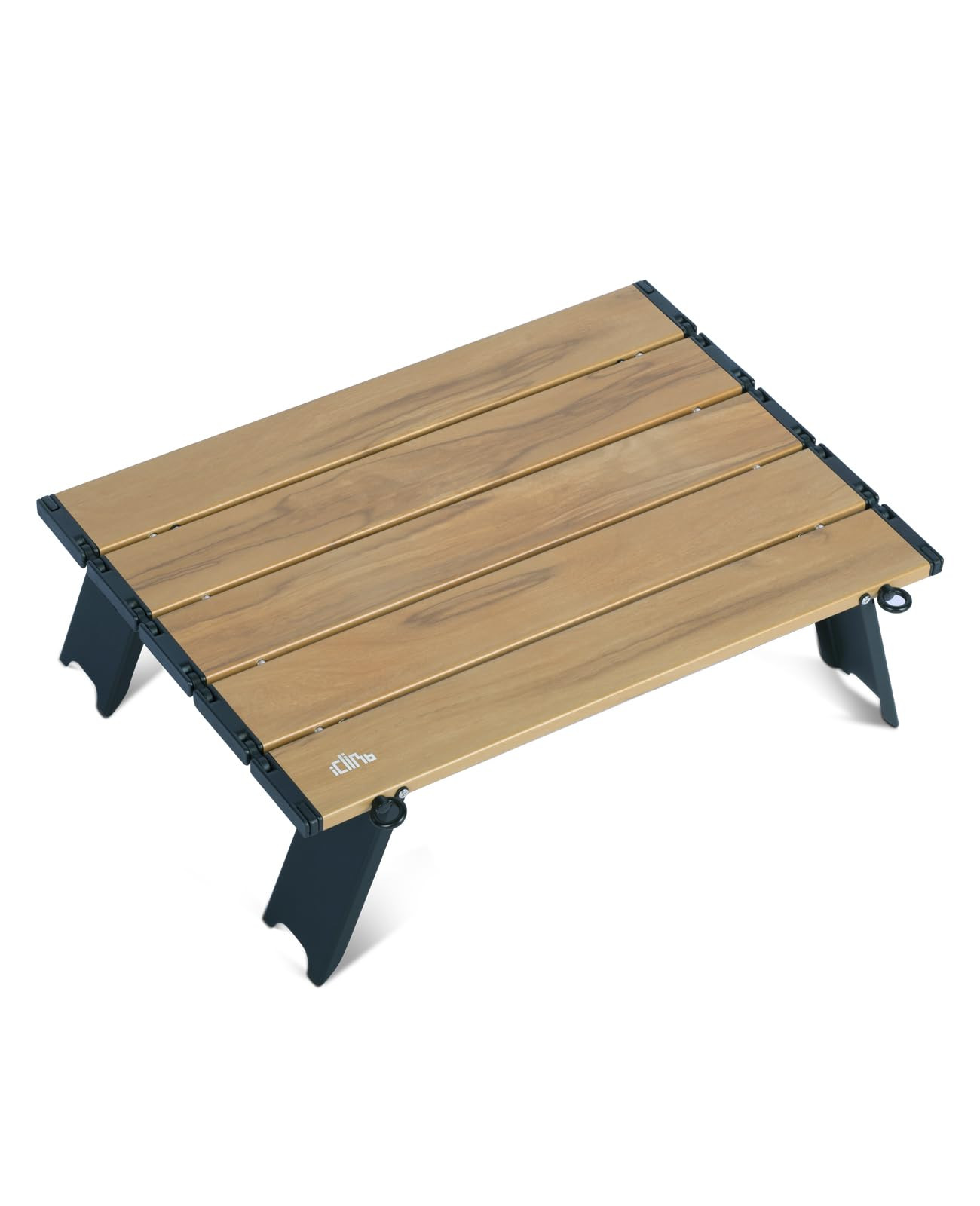 iClimb Ultralight Compact Mini Beach Picnic Folding Alu. Table with Carry Bag, Two Size (Nature -... | Amazon (US)