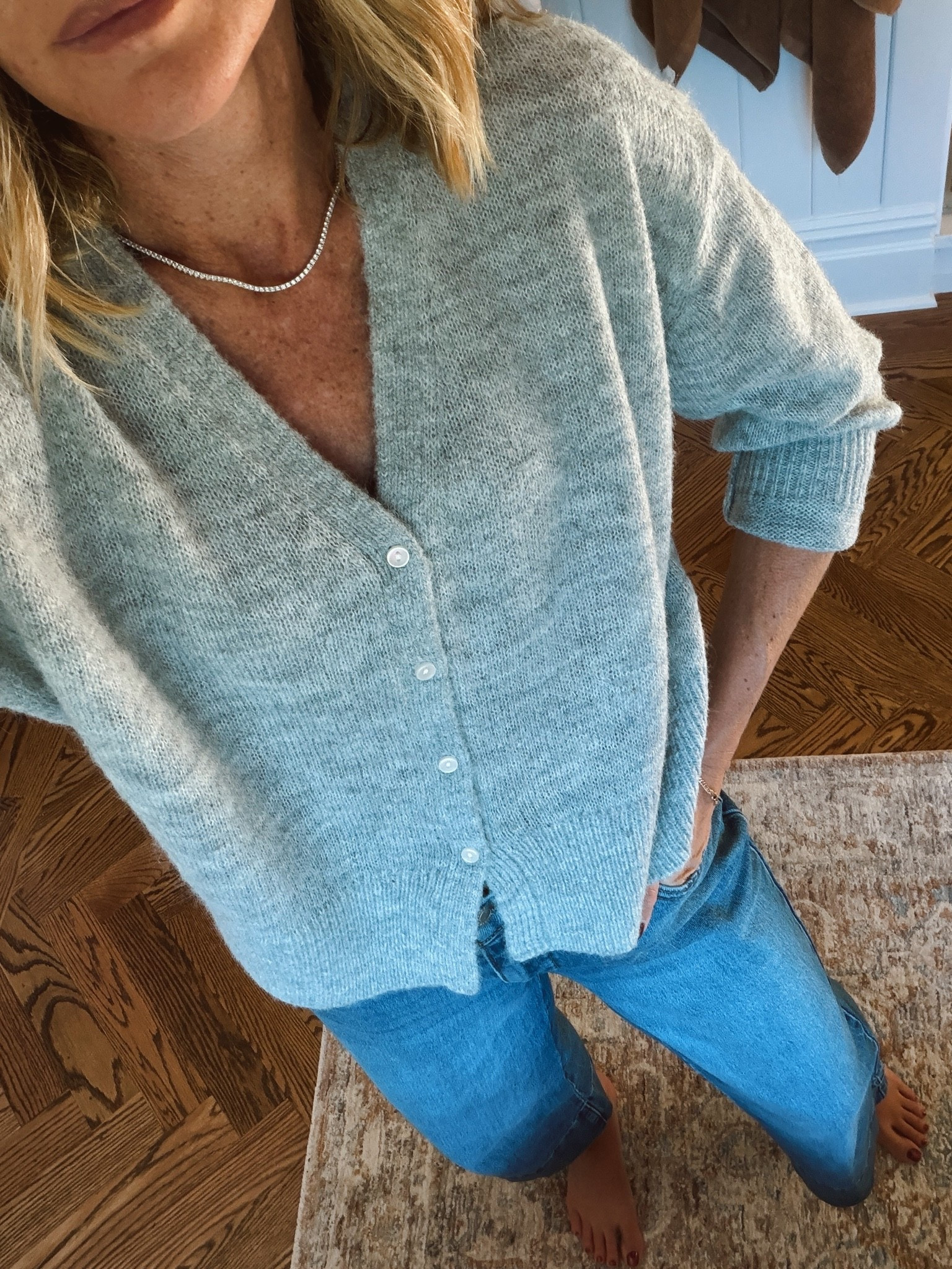 Xs in sweater! Target cuteness is 40% off