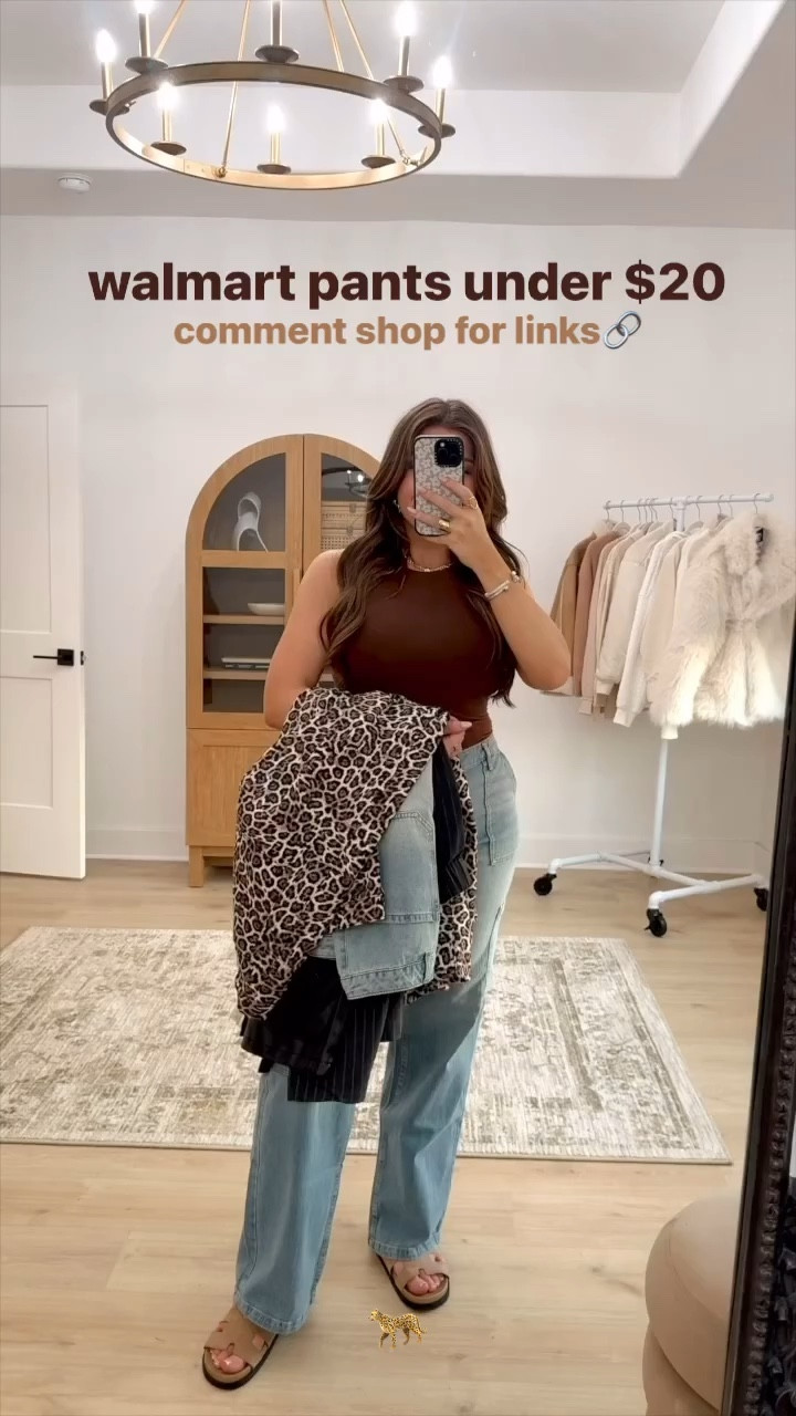 WALMART PANTS UNDER $20🍂 can’t believe how good all these pants are for under $20 😱 from the faux leather cargos to the leopard print pair (which comes with a cuff and I just cut the seam) ✂️🤭 #walmartfashion  #walmartdeals #walmartfinds 

🔎: Walmart fall fashion, Walmart try on haul, Walmart fashion haul

#LTKItBag #LTKVideo #LTKShoeCrush