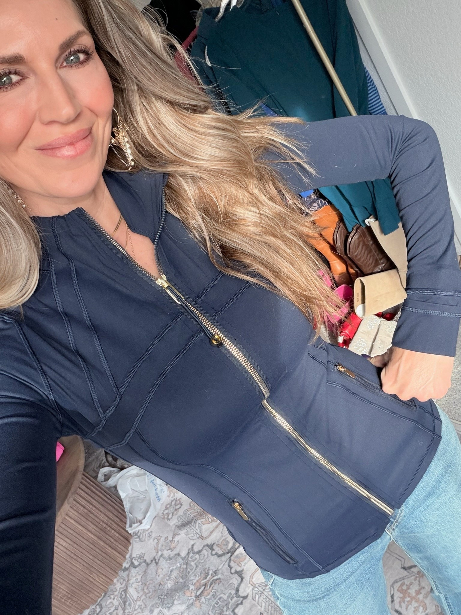 Snagged this lulu look alike define jacket! It’s sooo good and half the price! 

#LTKfitnessgoals #LTKActive #LTKFindsUnder50