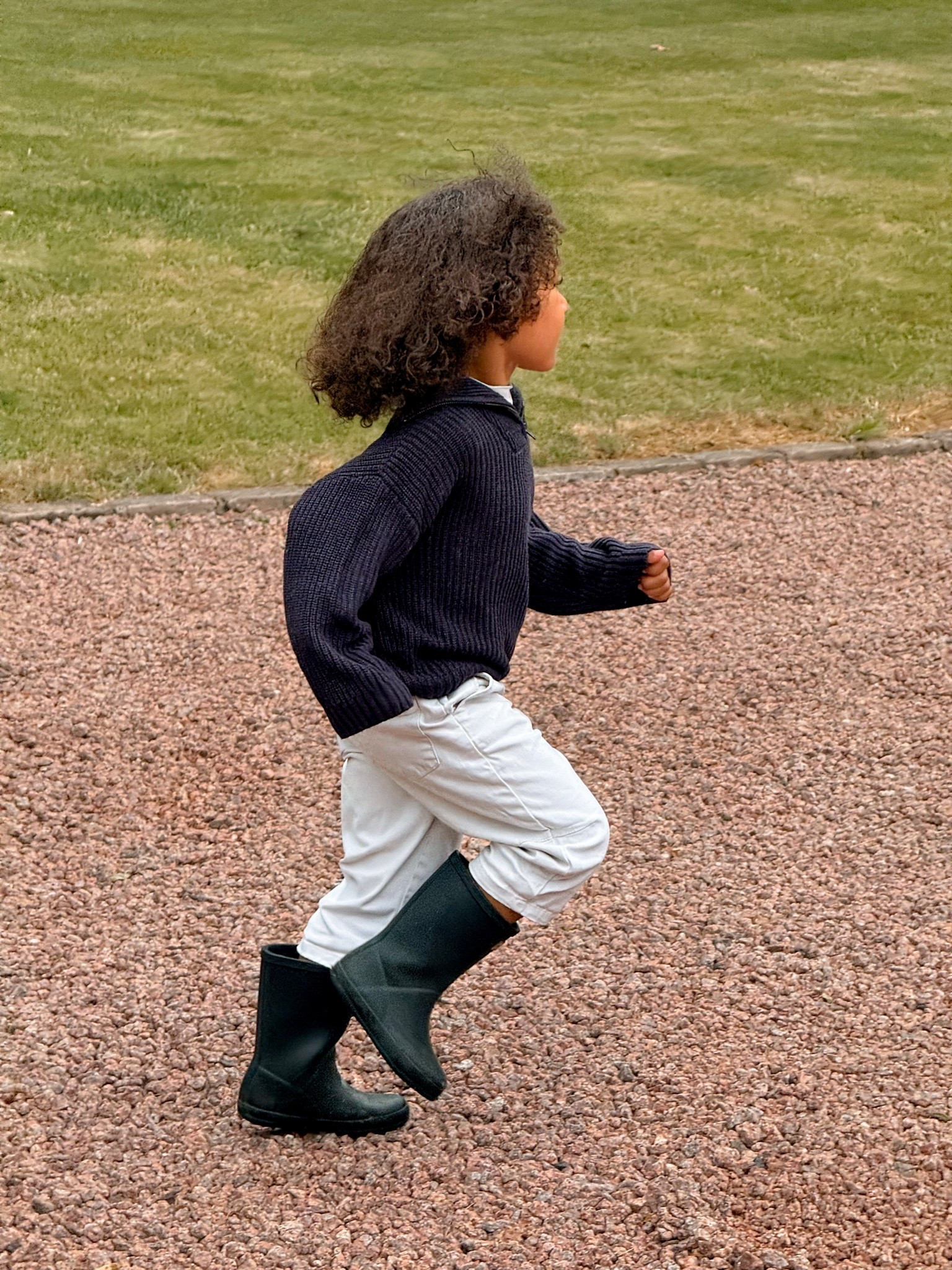 Kids hunters wellies