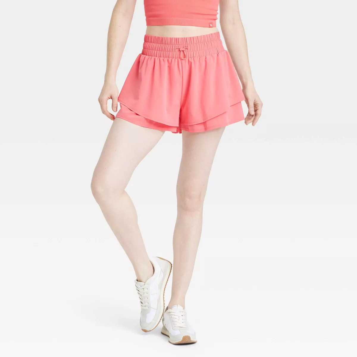 Women's Double Layer Woven Mid-Rise Shorts 2.5" - JoyLab™ | Target