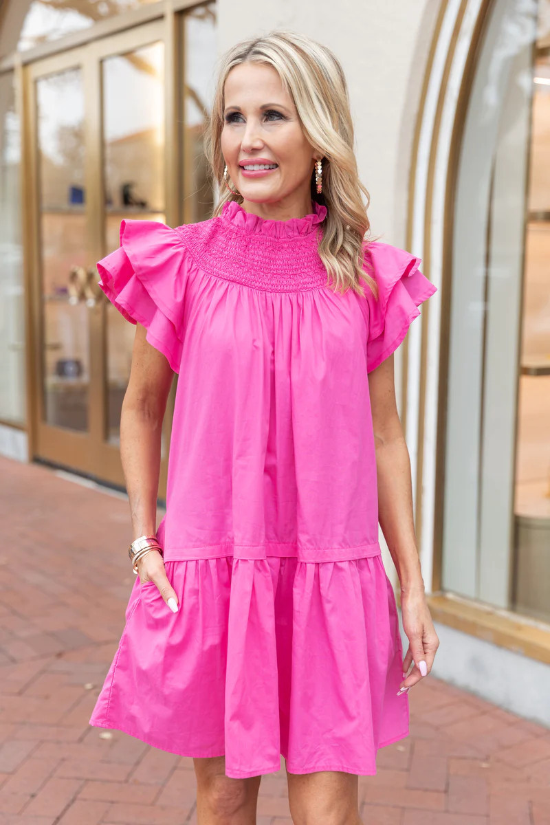 Alyce Dress- Pink | Avara