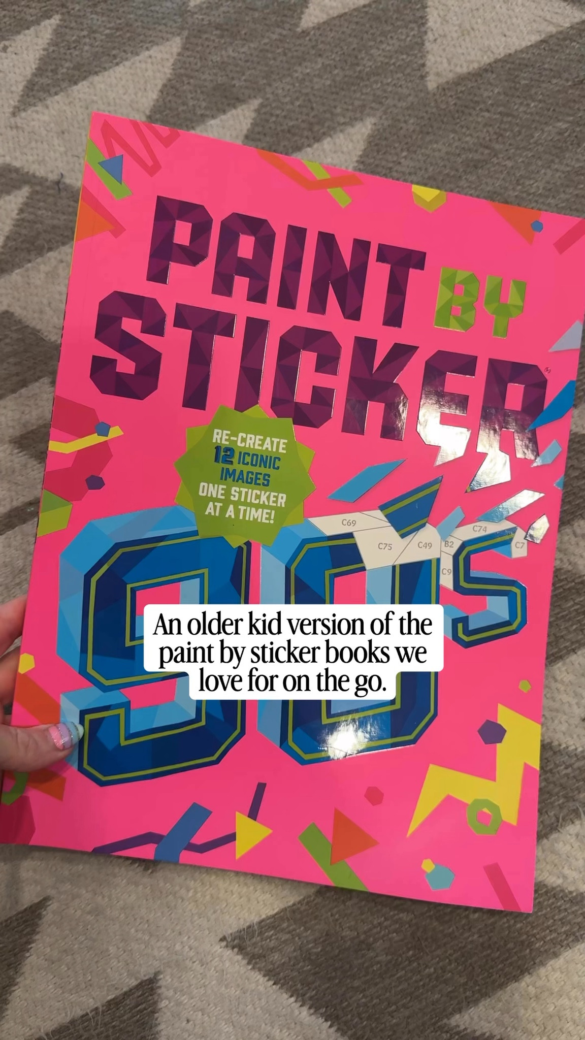 We have so many of these paint by sticker books. This is a slightly more age, advanced one. It’s a great travel activity for kids.

#TroubleWithKids #KidsTroubleActivities #KidsCrafts #BigKidsCrafts #targetfinds

#LTKmomlife #LTKTravel #LTKKids