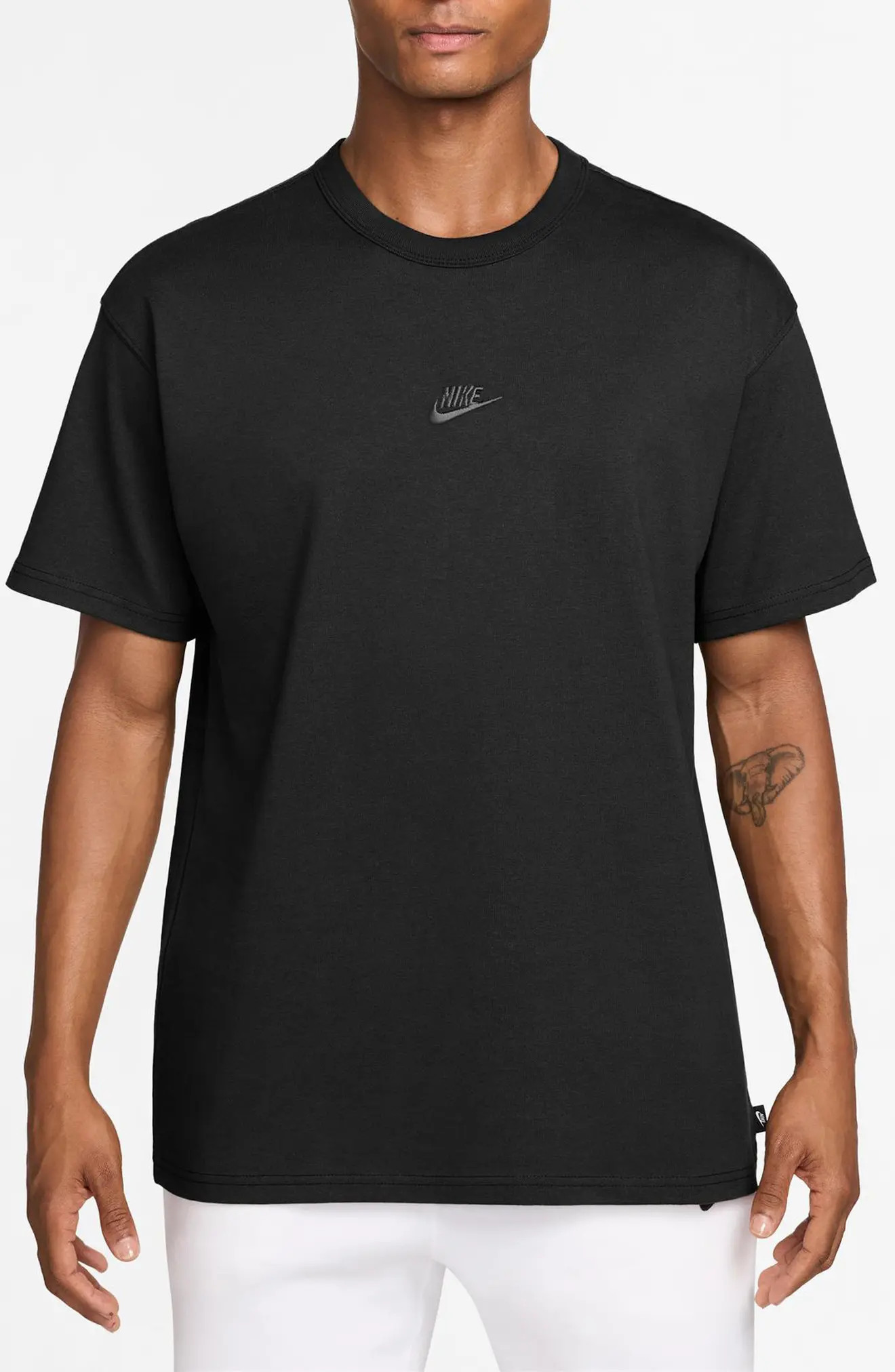 Nike Sportswear Embroidered Swoosh Cotton T-Shirt (Men) | Nordstrom | Nordstrom