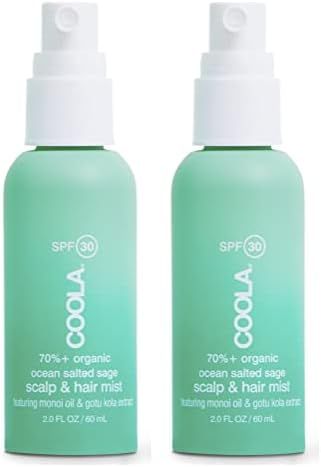 Amazon.com: COOLA Organic Scalp Spray & Hair Sunscreen Mist with SPF 30, Dermatologist Tested Hai... | Amazon (US)