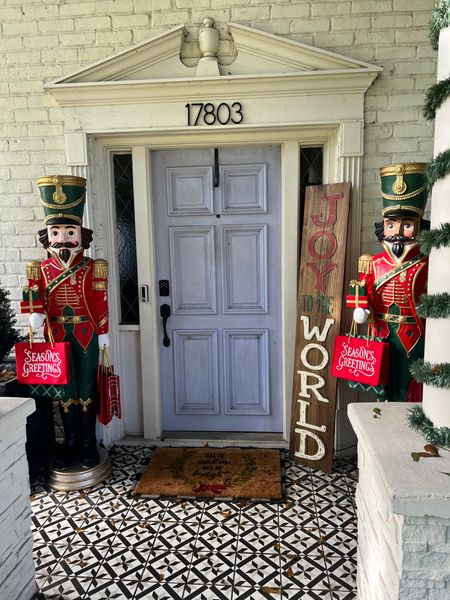 My beautiful nutcracker boys are back up! My favorite part of our Christmas decorations for sure! I love that they come in 2 skin colors for our multi-ethnic family  

#LTKHoliday #LTKSeasonal #LTKhome