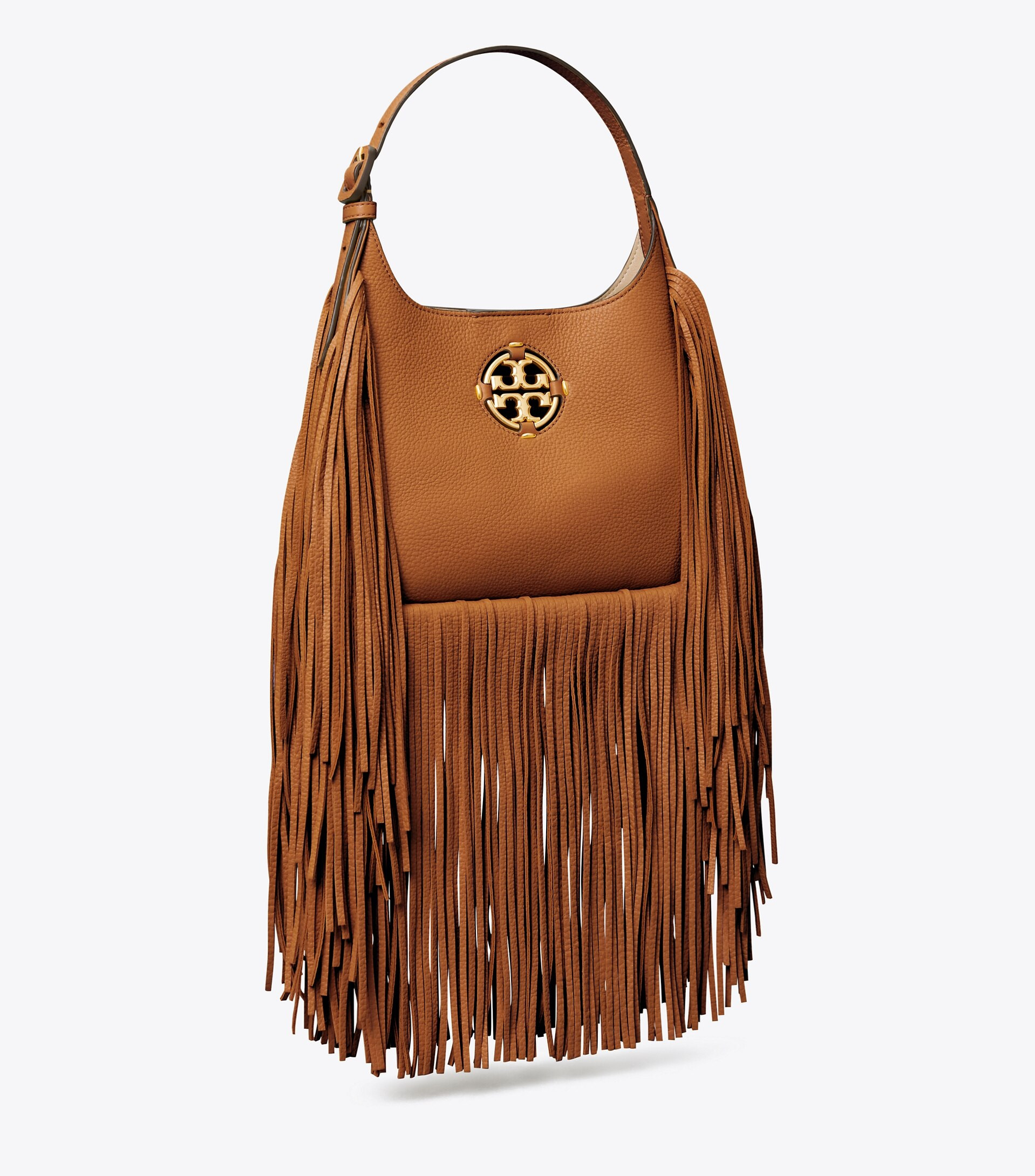Miller Fringe Small Classic Shoulder Bag | Tory Burch (US)