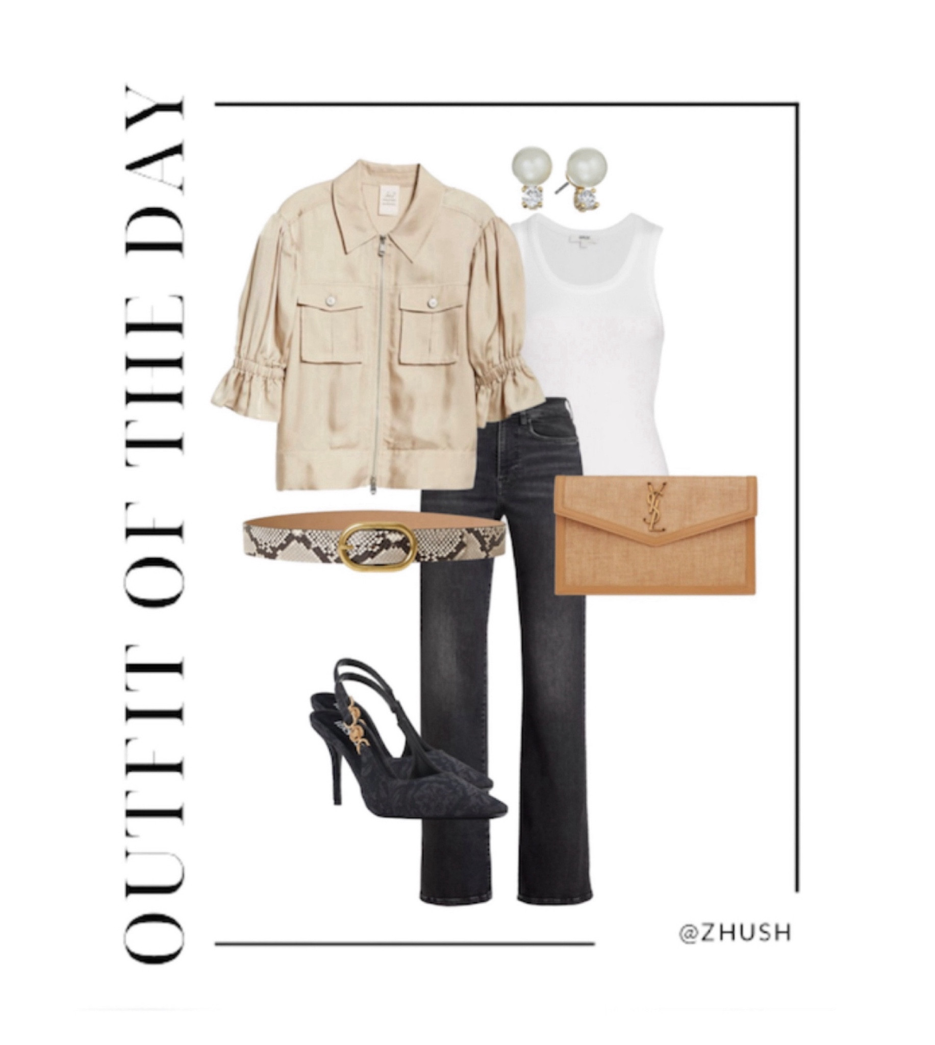 Chicest spring outfit idea. 

#LTKitbag #LTKshoecrush #LTKover40