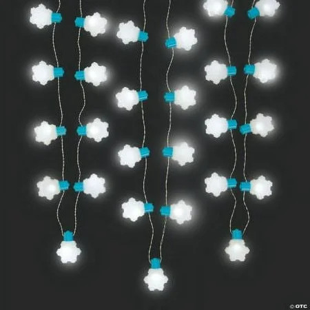 Winter Snowflake Light-Up Necklaces - Jewelry - 6 Pieces | Walmart (US)