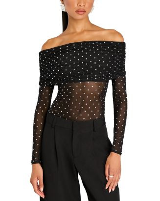 Oriana Mesh Top | Bloomingdale's (AU)