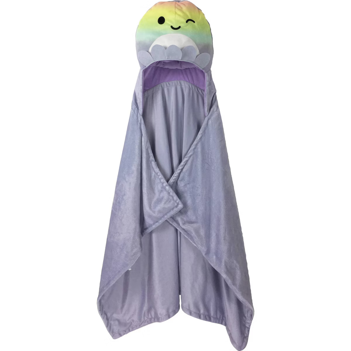 Squishmallows Kids' Hooded Blanket Purple | Target