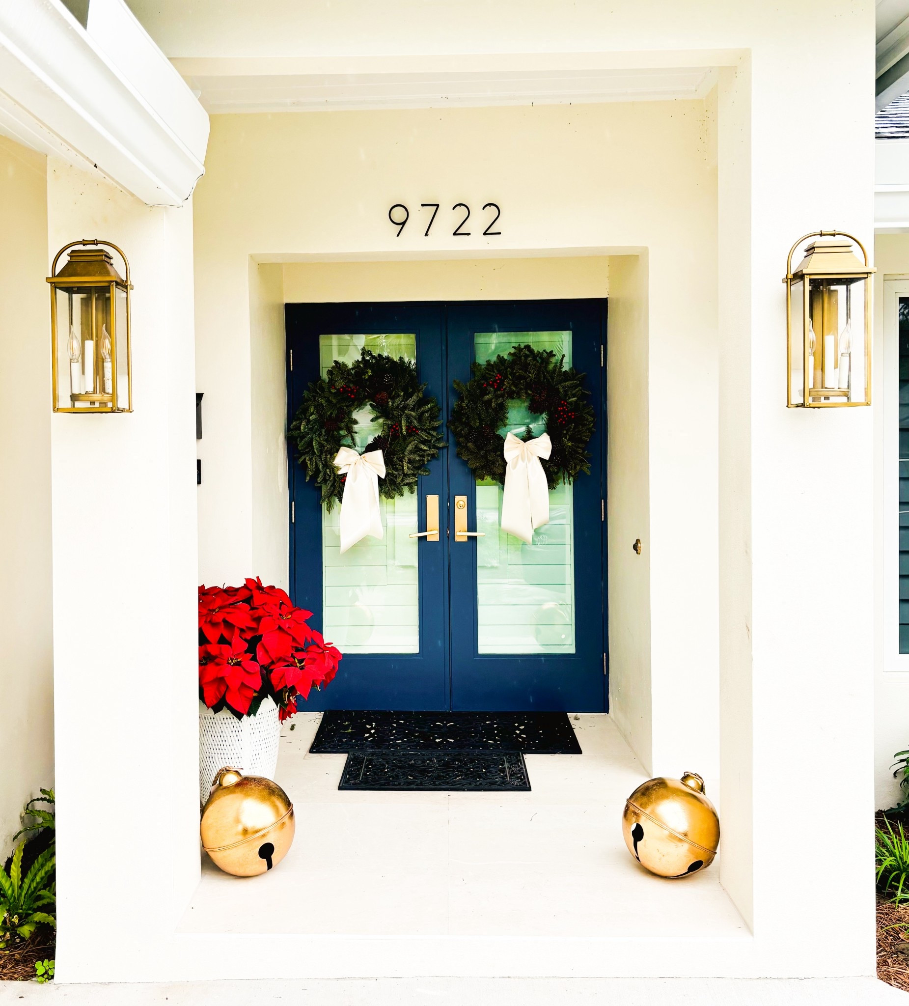 Front porch holiday ideas Christmas decor bells

#LTKHoliday #LTKSeasonal