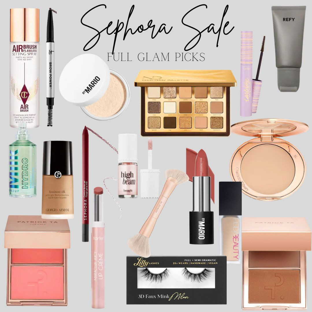 It's the last day to shop the Sephora sale! Great gift ideas for anyone in your life. Here are some of my favorite picks for full-glam looks! 

 #LTKCyberWeek #LTKGiftGuide #LTKBeauty