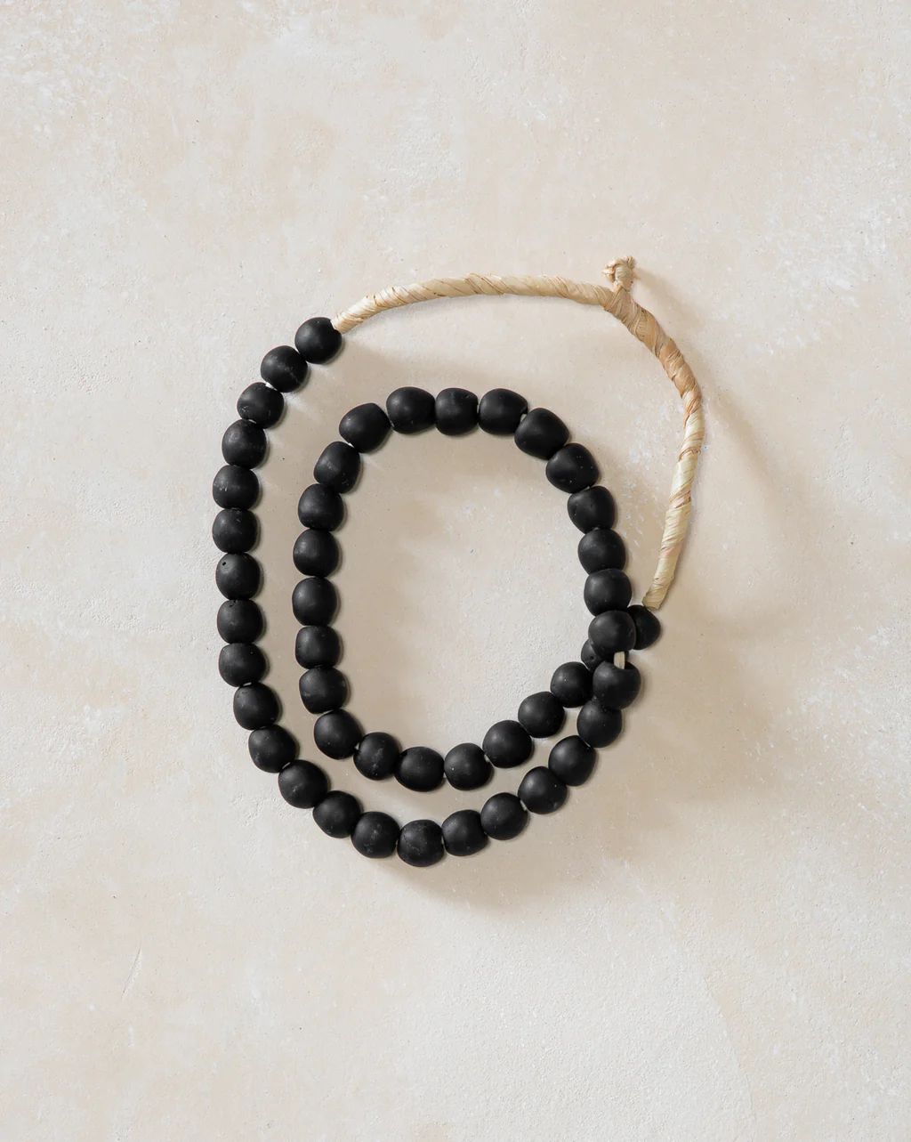 Found Inky Black Beads | McGee & Co.