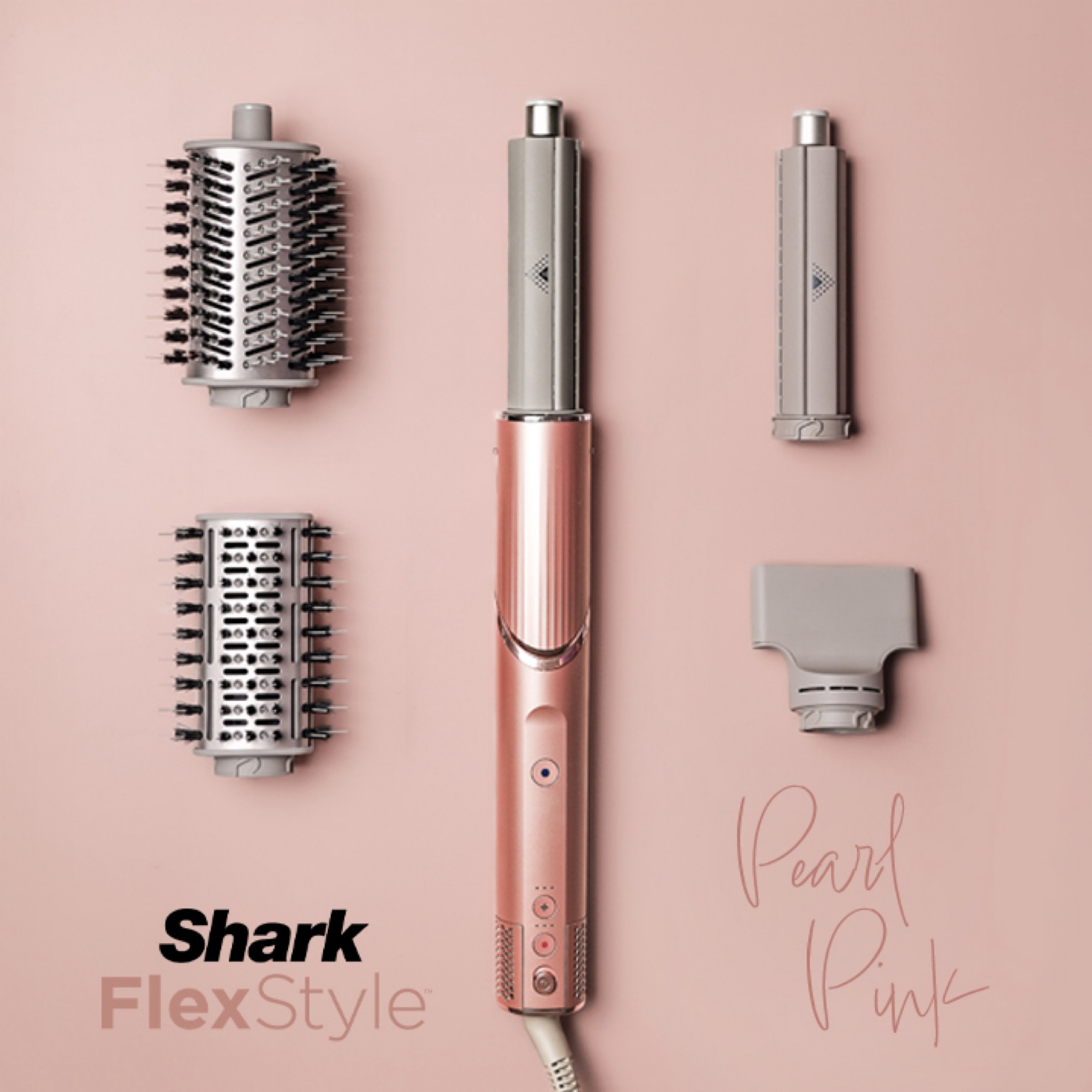 Shark styler in pearl pink!!!! Yes yes yes! This is a dupe of the Dyson air wrap and it’s amazing! 

#LTKbeauty