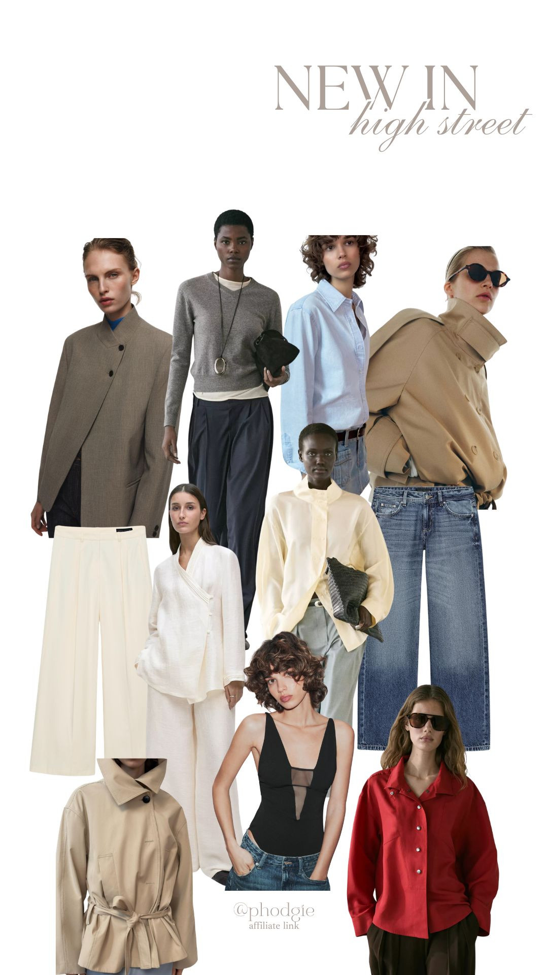 What I am loving from the High Street New in! 

Transitional style, Transitional Fashion, Spring Style, Early Spring, New In Season, Trench Coat, Tailored Trousers, Jeans, Shirt
 

 #LTKuk #LTKspring #LTKeurope