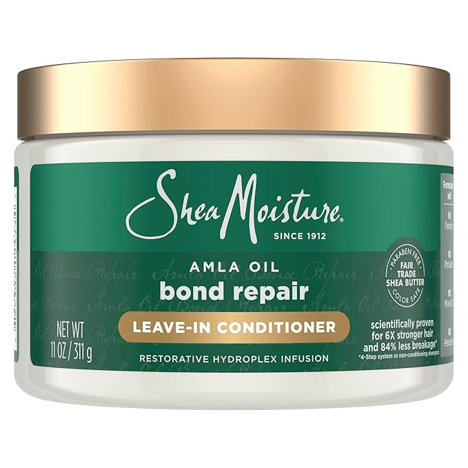 Shea Moisture Bond Repair Leave-In Conditioner Amla Oil Protects Against Damage And Strengthens H... | Amazon (US)