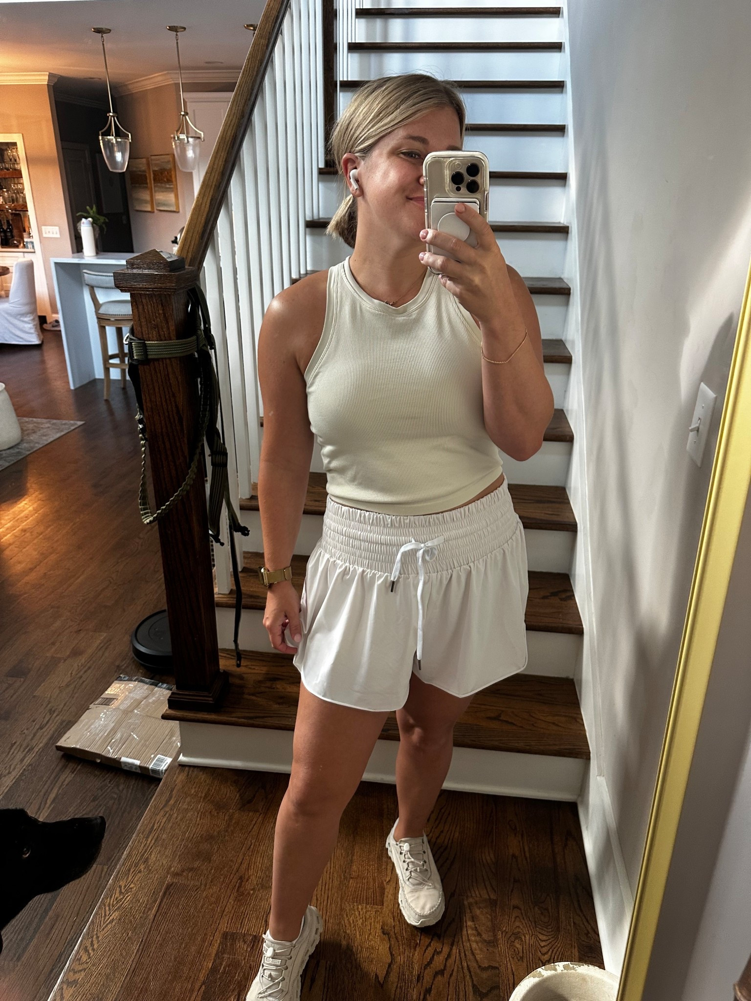 Back in my preppy workout uniform. Obsessed with both of these items.  

#LTKActive #LTKPetite #LTKKids