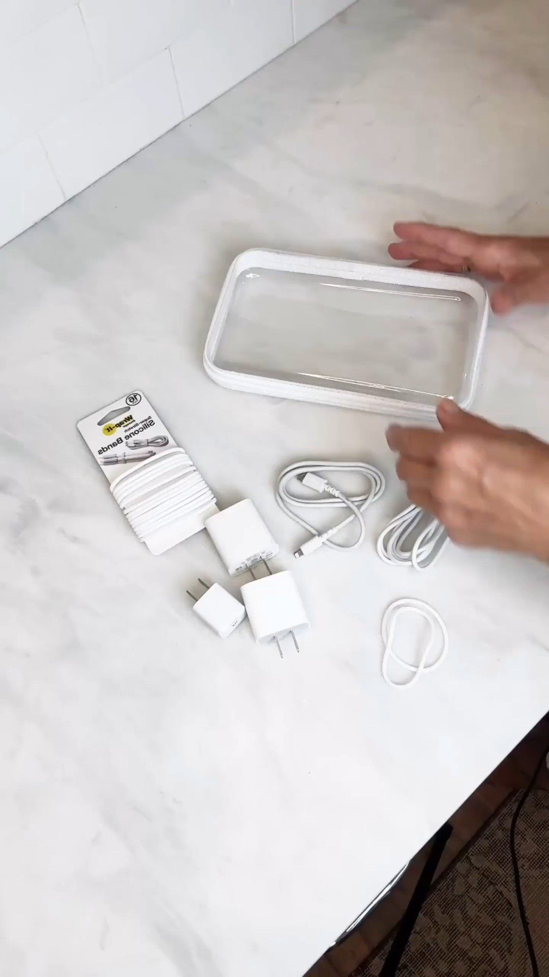  stumbled upon these zippered cases @walmart and wanted to share with you different ways you can use them to get organized as a new school year begins📚
I like that they are see through and you can keep them all in a bin for easy access. They are also great for travel.✈️

Bonus: I use love these silicone bands to keep cords organized.📱

✨ If you're interested, just say LINKS and I'll DM these to you!

#declutteryourlife #organizingtips #getorganized #decluttering #homehacks #organizinghacks #smallspaces #organizedsolutions #officeorganization #cordorganization #walmartfinds

#LTKFamily #LTKHome #LTKFindsUnder50