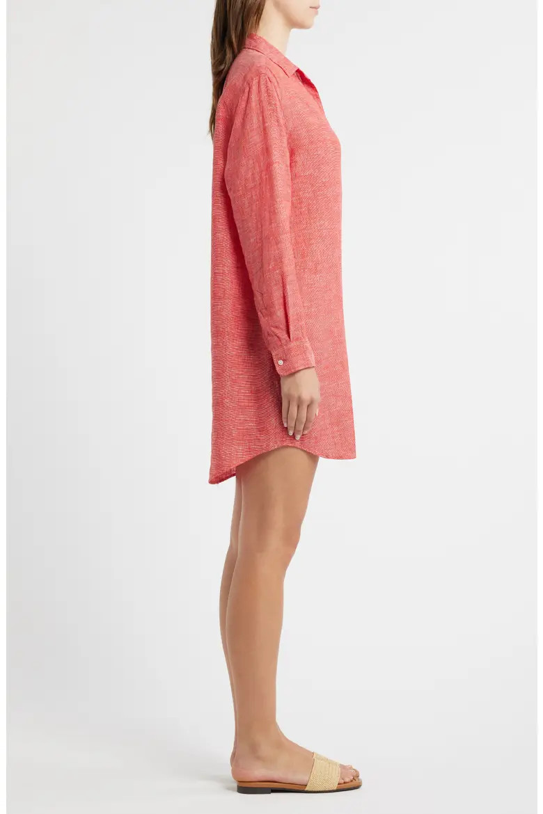 Mary Classic Long Sleeve Shirtdress (Women) | Nordstrom | Nordstrom