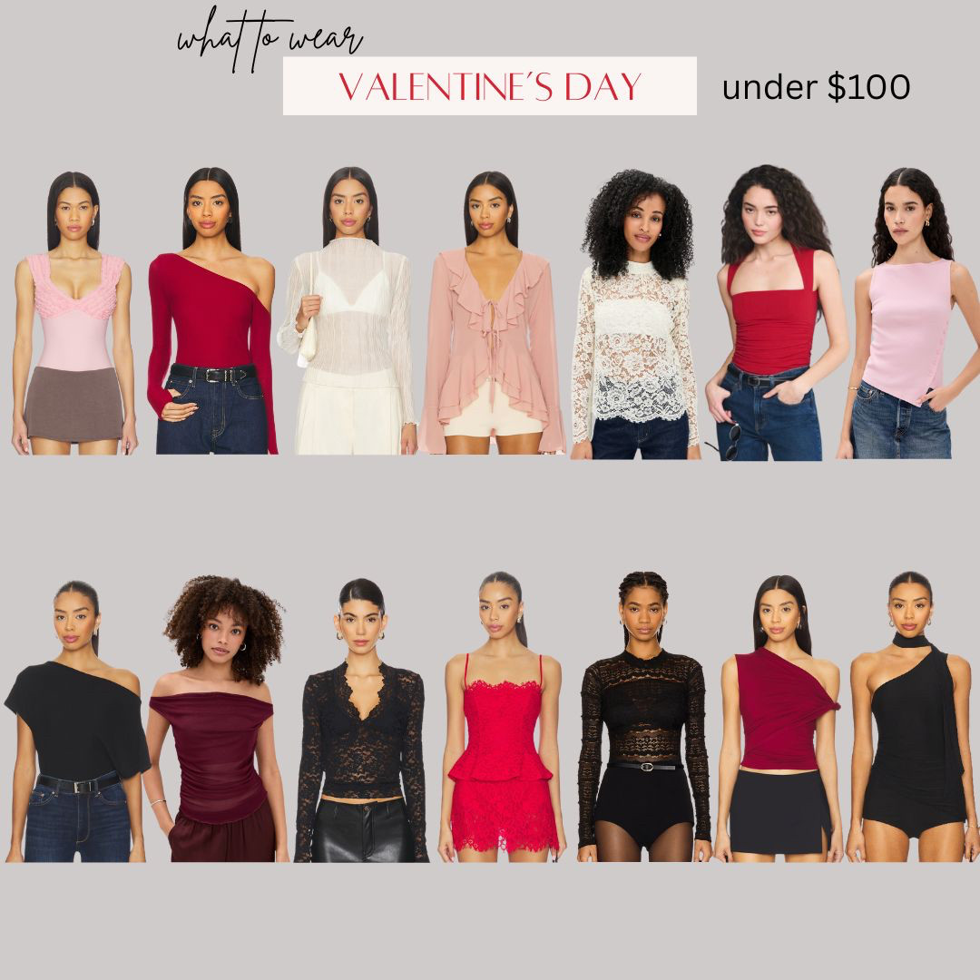 Galentine's Day / Valentine's Day Tops under $100 

 

#LTKValentine #LTKootd #LTKSaleAlert