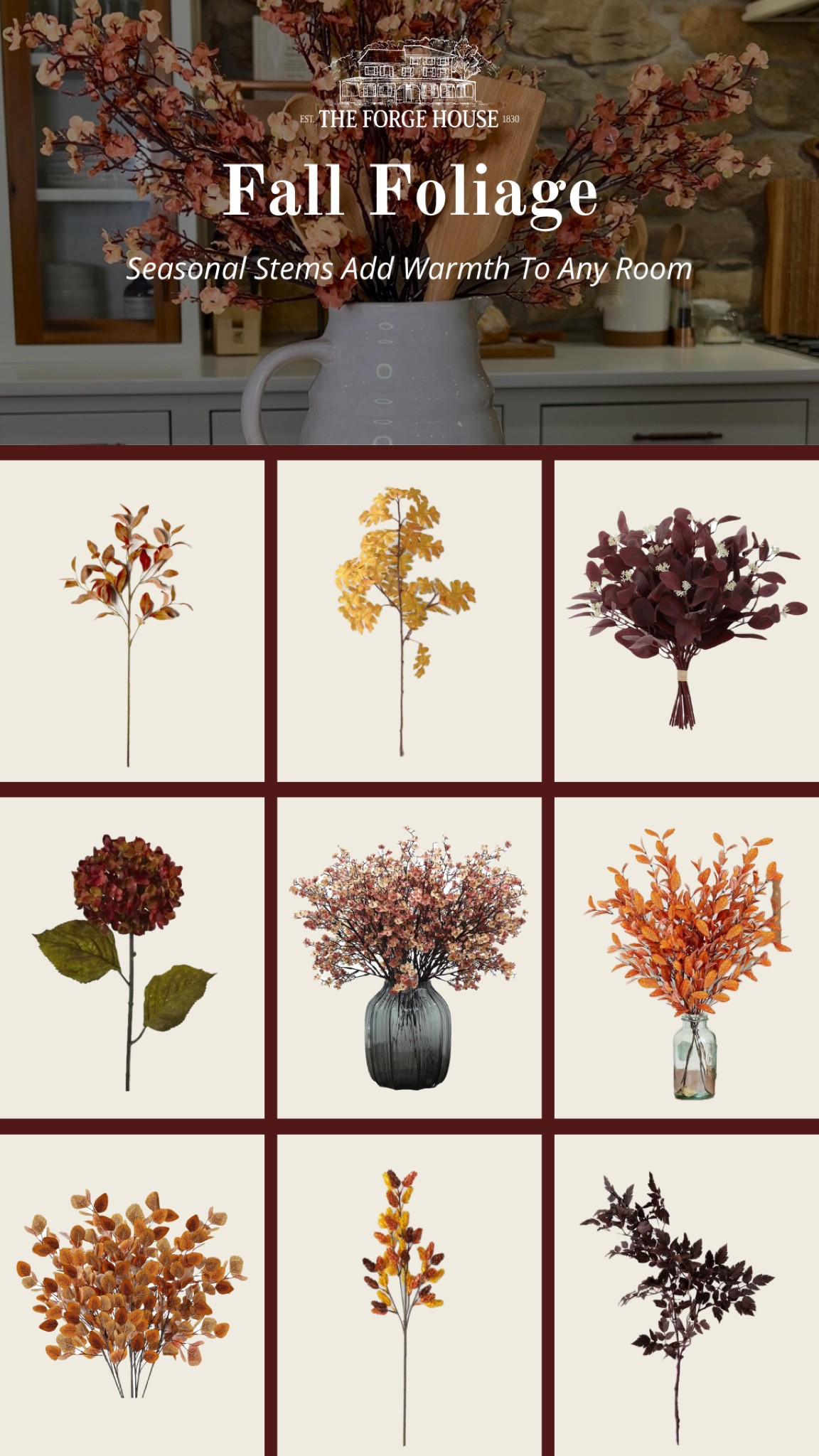 Our favorite fall foliage this season! 🍂 Stems are such an easy way to
Add warmth to any room! #LTKFallSale

#LTKHome #LTKSeasonal