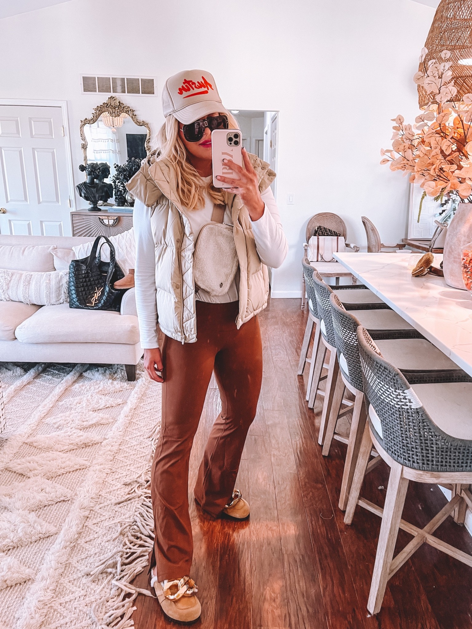 Wearing an 8 in everything 