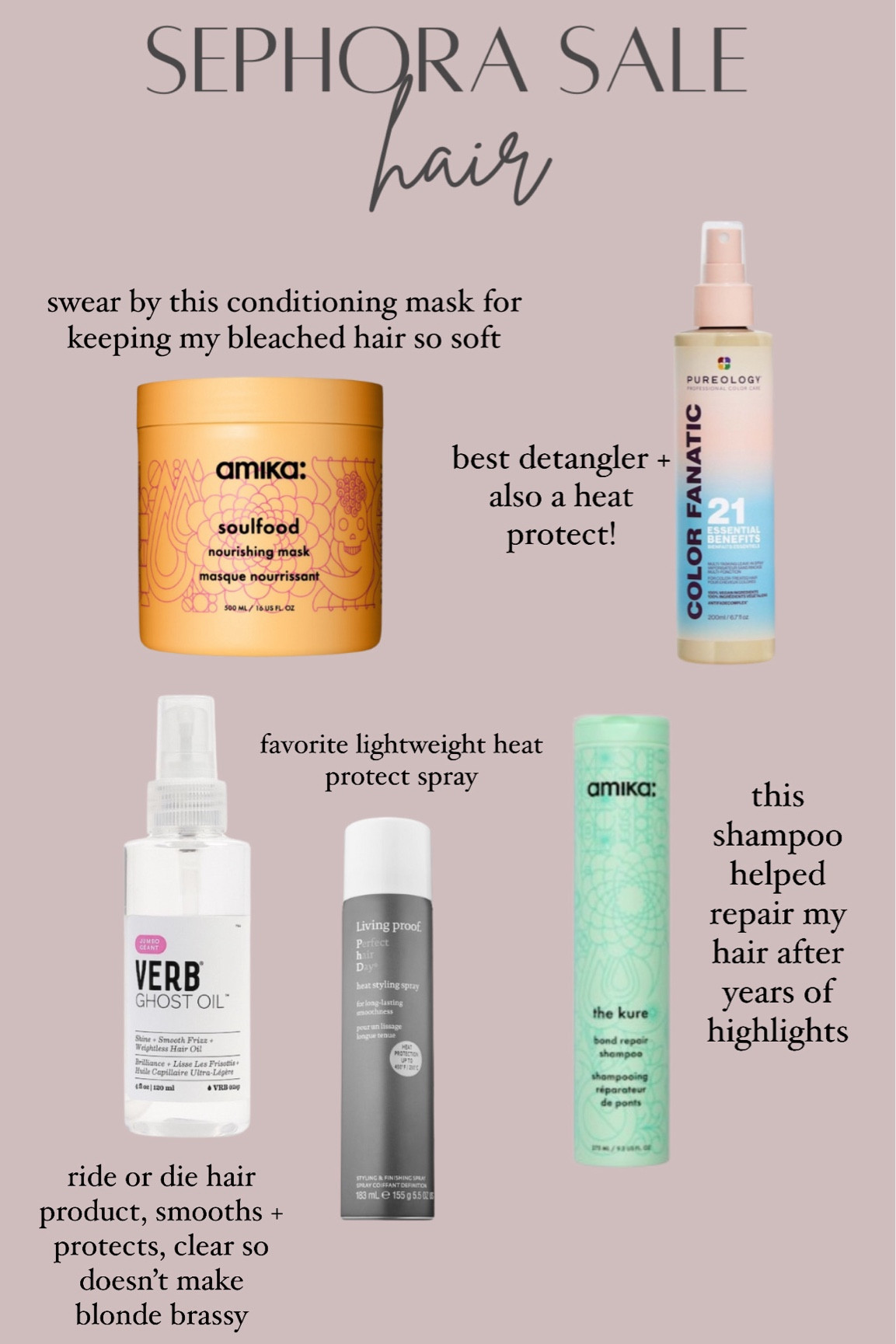 #sephora sale #haircare favorites 

#LTKxSephora #LTKbeauty