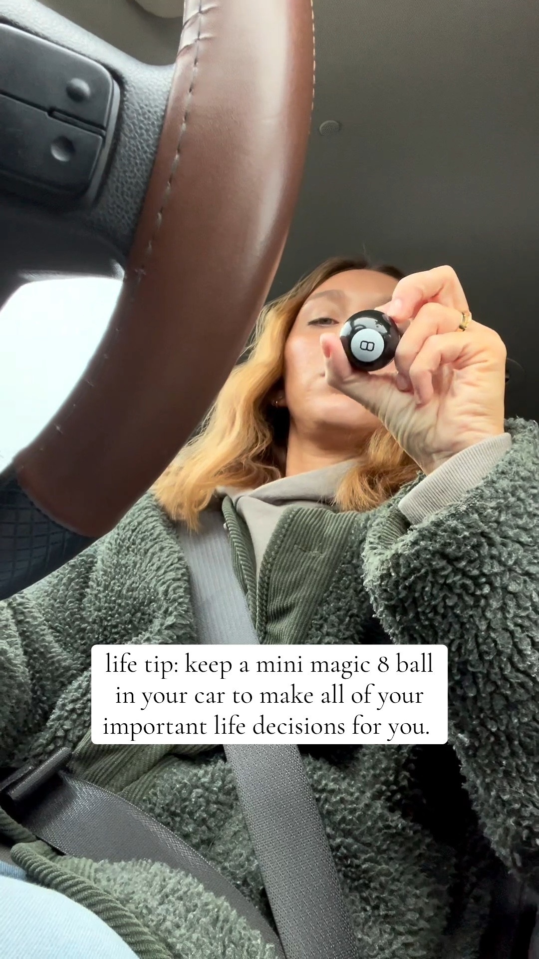 You really do need one 😂🎱

#LTKvlog #LTKdayinmylife #LTKTravel