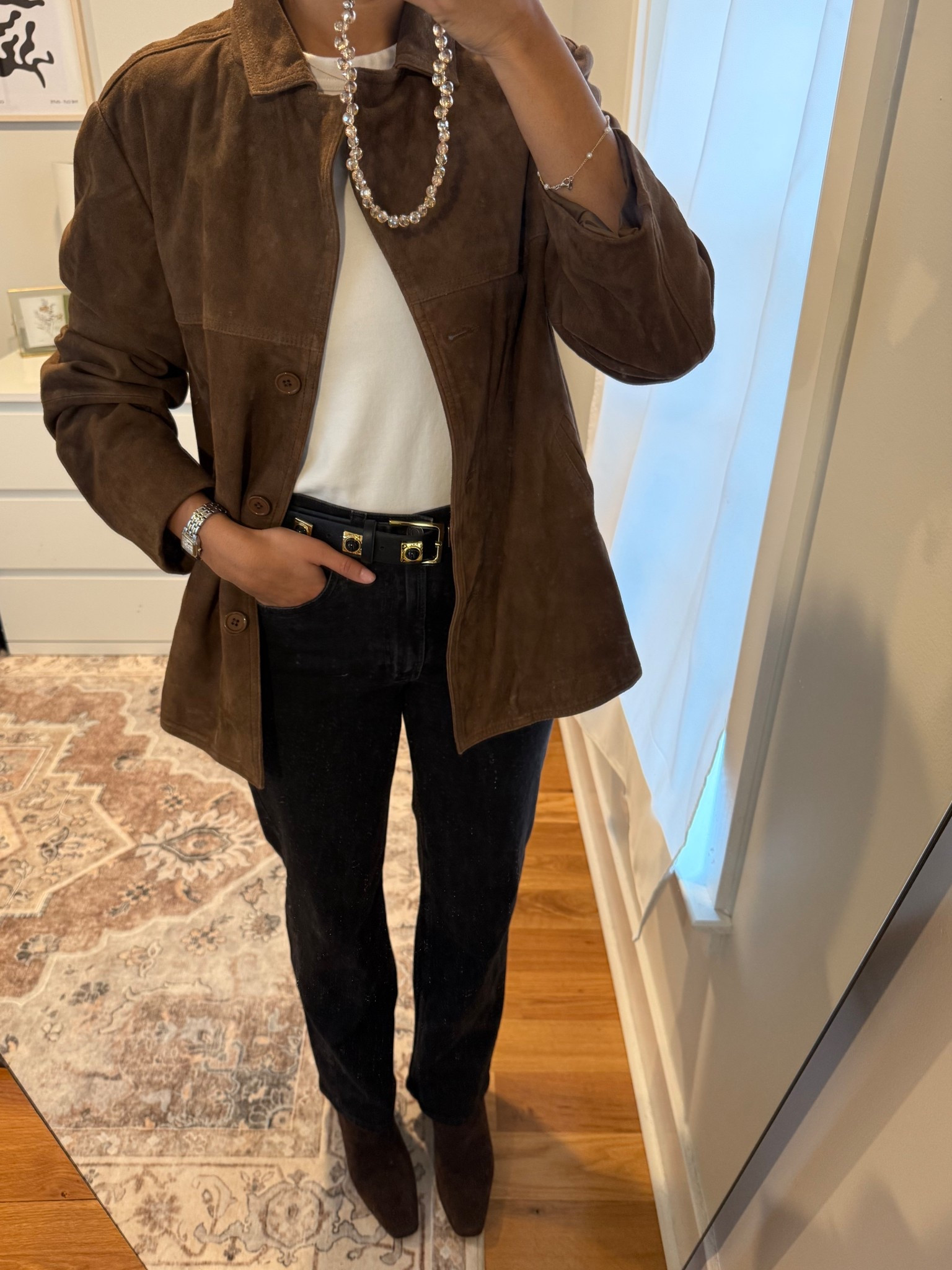 Work ootd, workwear, suede jacket, buckle belt (wait for Black Friday!), suede boots

#LTKFindsUnder50 #LTKFindsUnder100 #LTKStyleTip