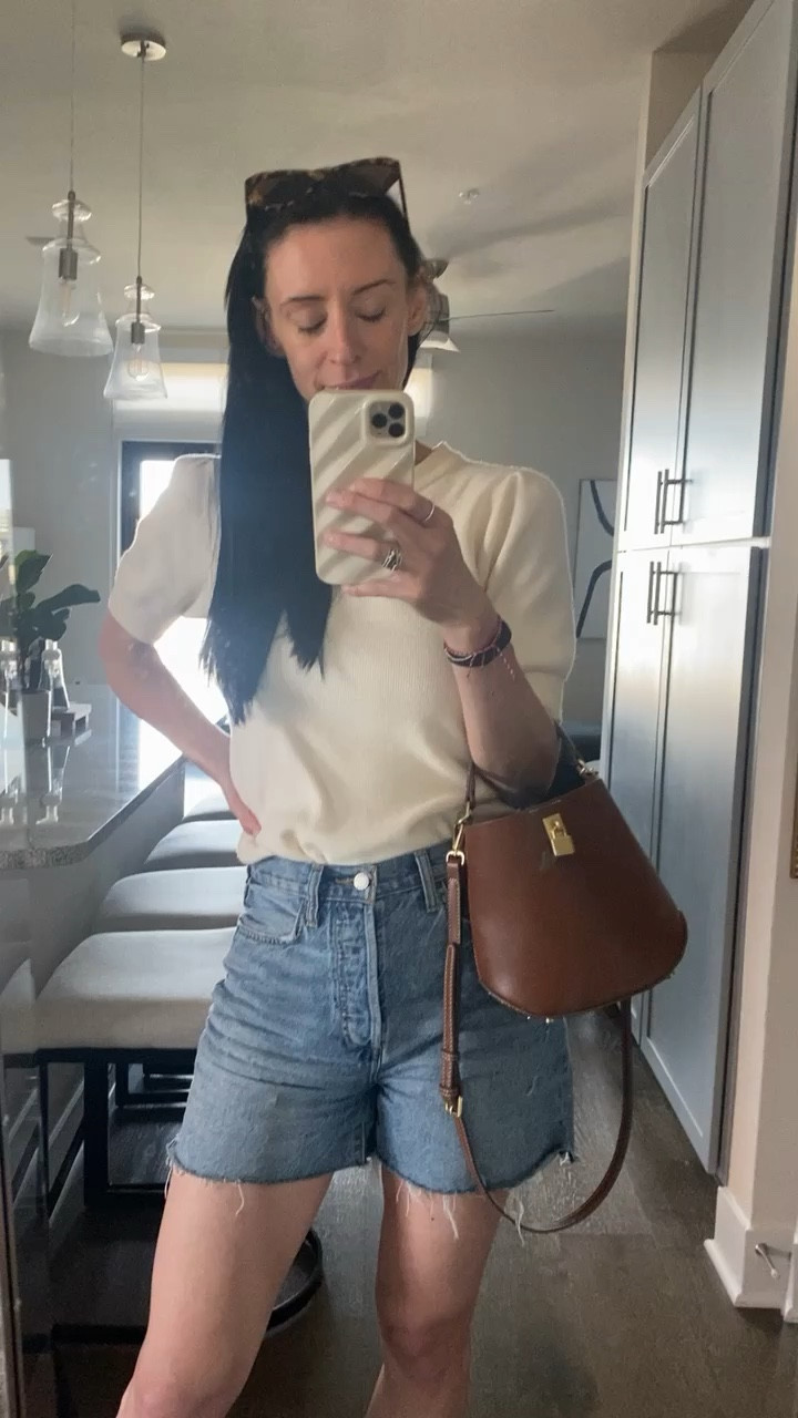 October3: trying to dress for fall while it’s still summer temps in Dallas 😃 changing up the textures and colors 

#LTKitbag #LTKstyletip #LTKfindsunder50