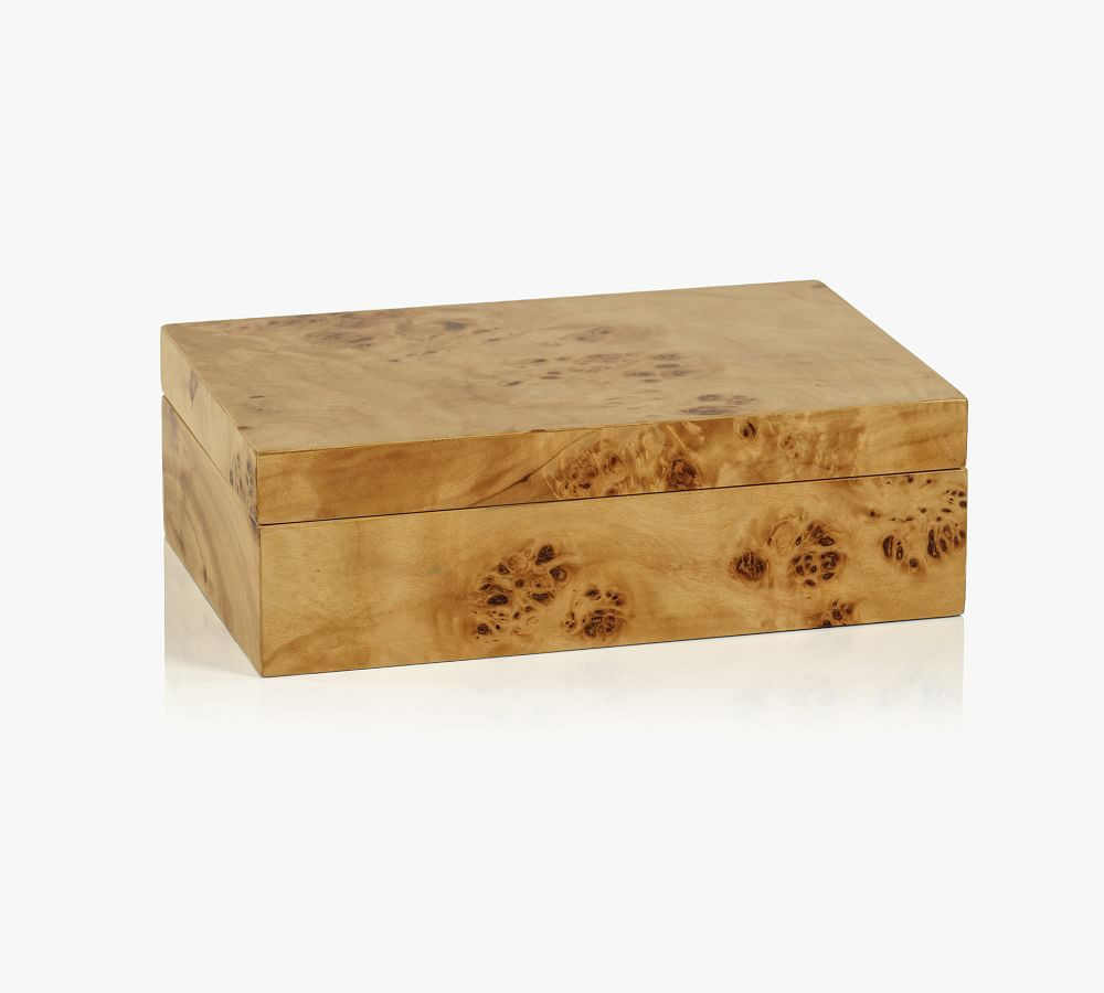 Burlwood Decorative Box | Pottery Barn (US)