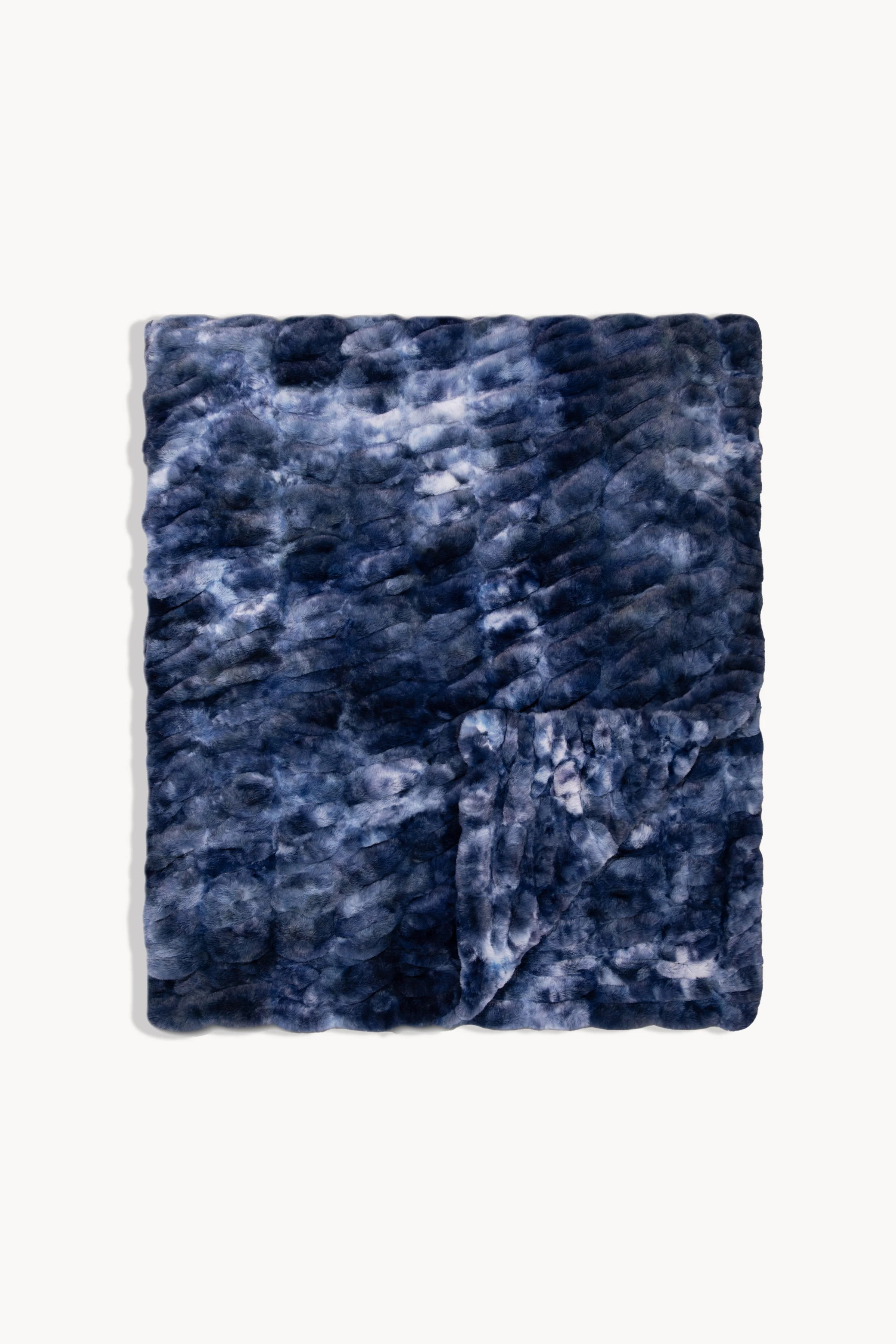 Denim Tie Dye | Lola Blankets
