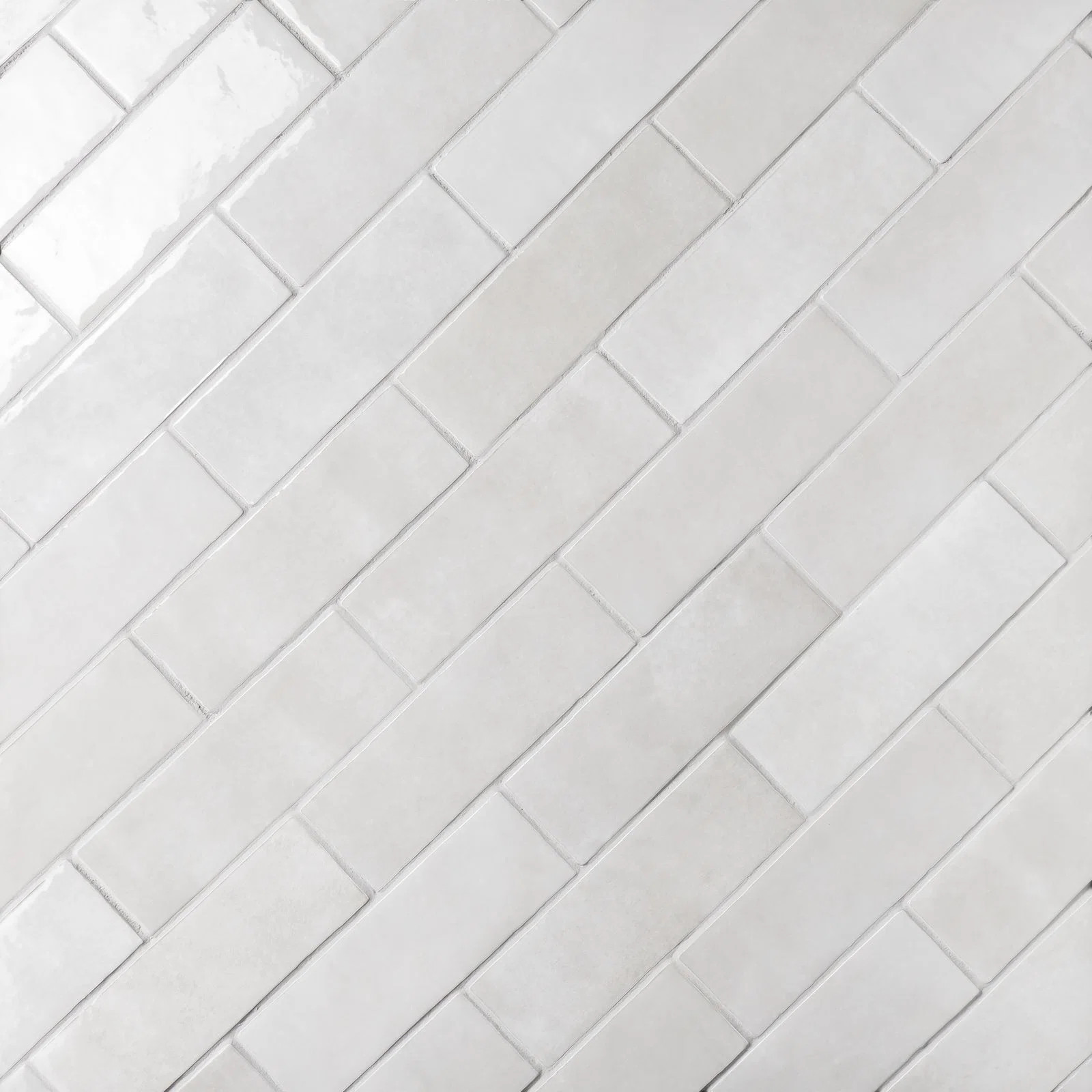Cloe 2.5 in. x 8 in. Handmade-Look Ceramic Wall Glossy Subway Tile | Wayfair North America