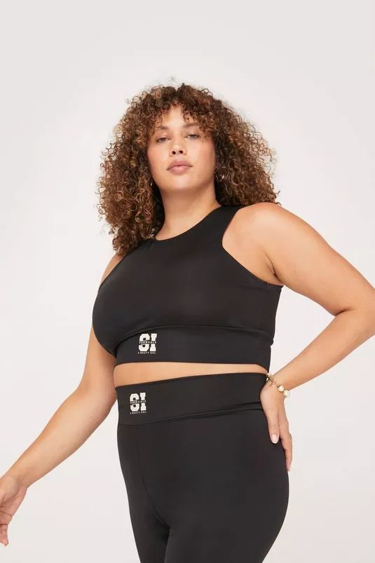 Plus Size Sports Illustrated Racer Neck Top | Nasty Gal (US)