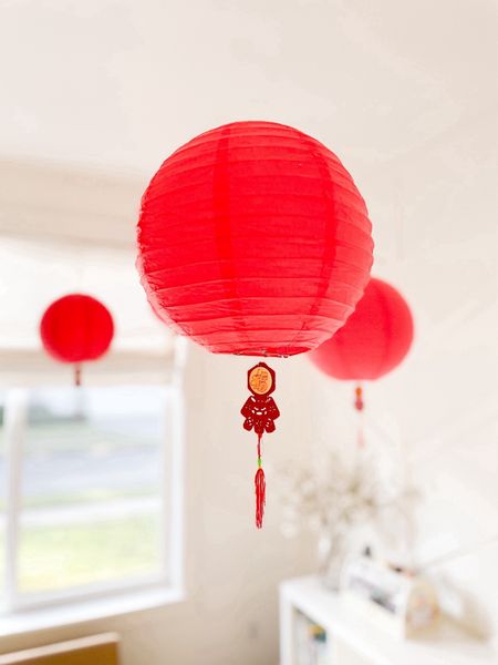 Lunar New Year decor with paper red lanterns! Hanging pendants 

#LTKfindsunder50 #LTKMostLoved #LTKhome