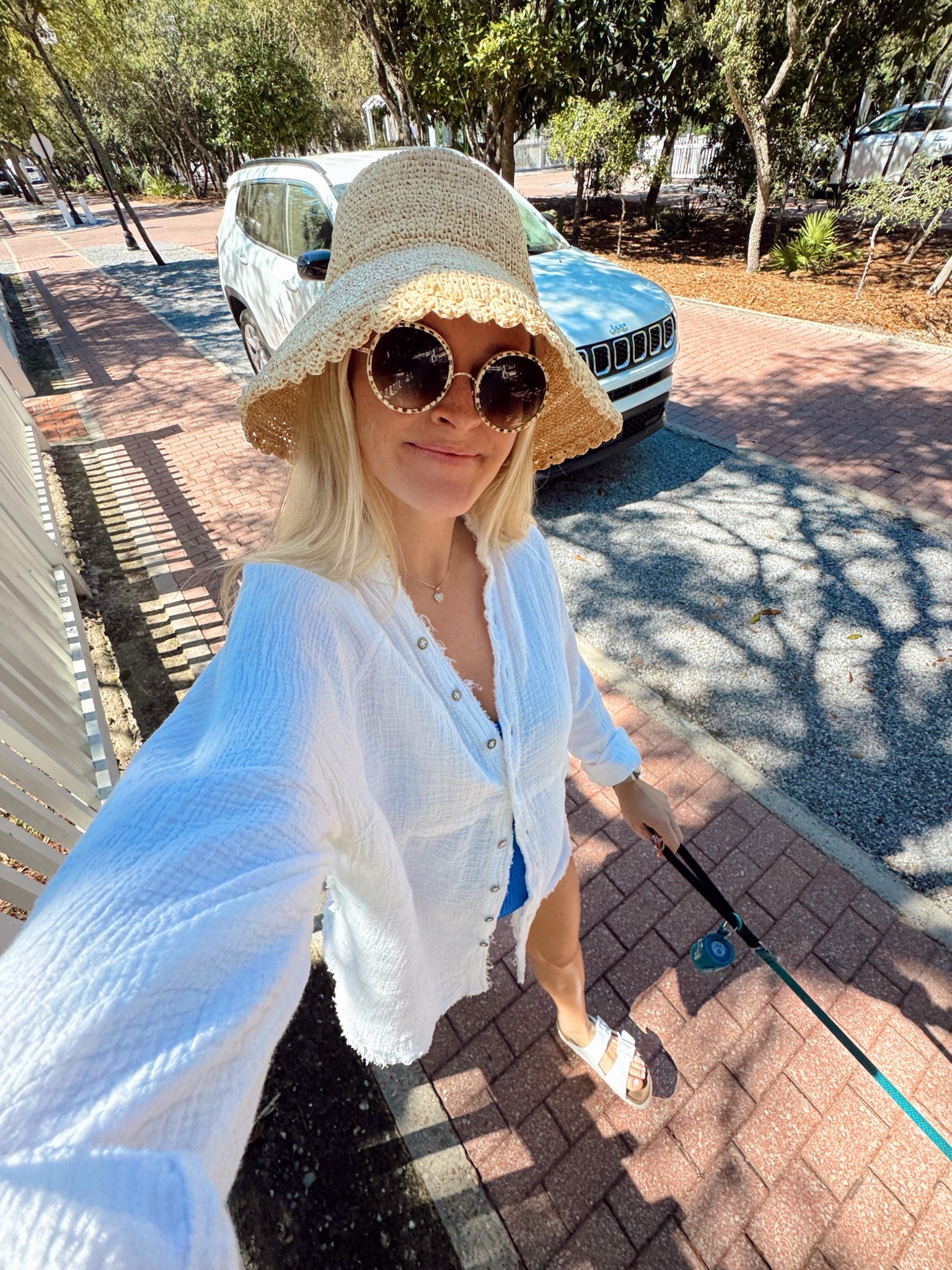 Cover up + sandals 🏝️

#LTKSwim #LTKTravel