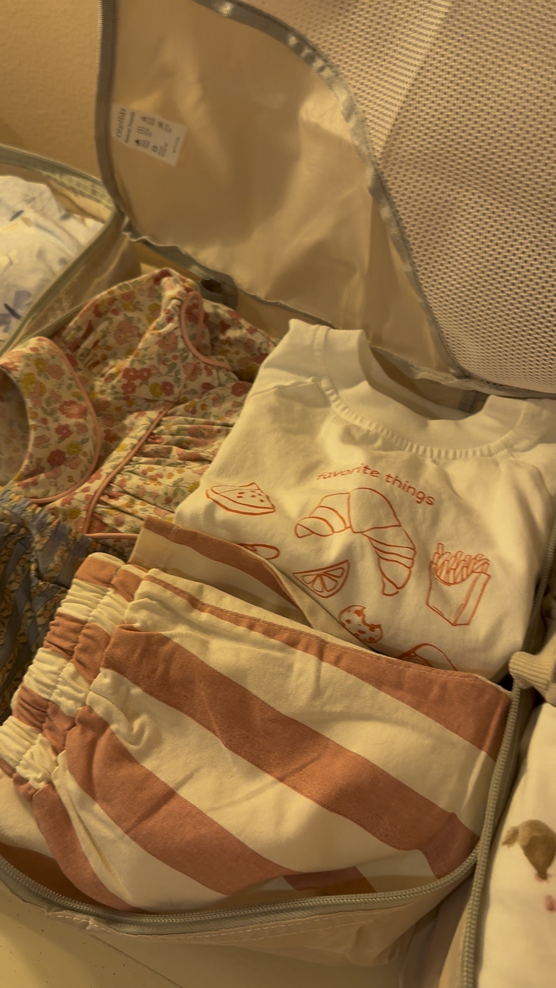 Packing cubes making packing tiny clothes easier! 

#LTKFamily #LTKTravel #LTKBaby