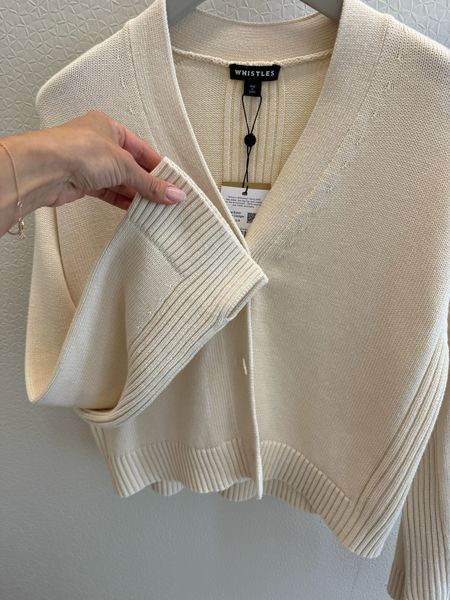 Ivory V neck cardigan wide slit sleeves.


#LTKGiftGuide #LTKStyleTip #LTKTravel