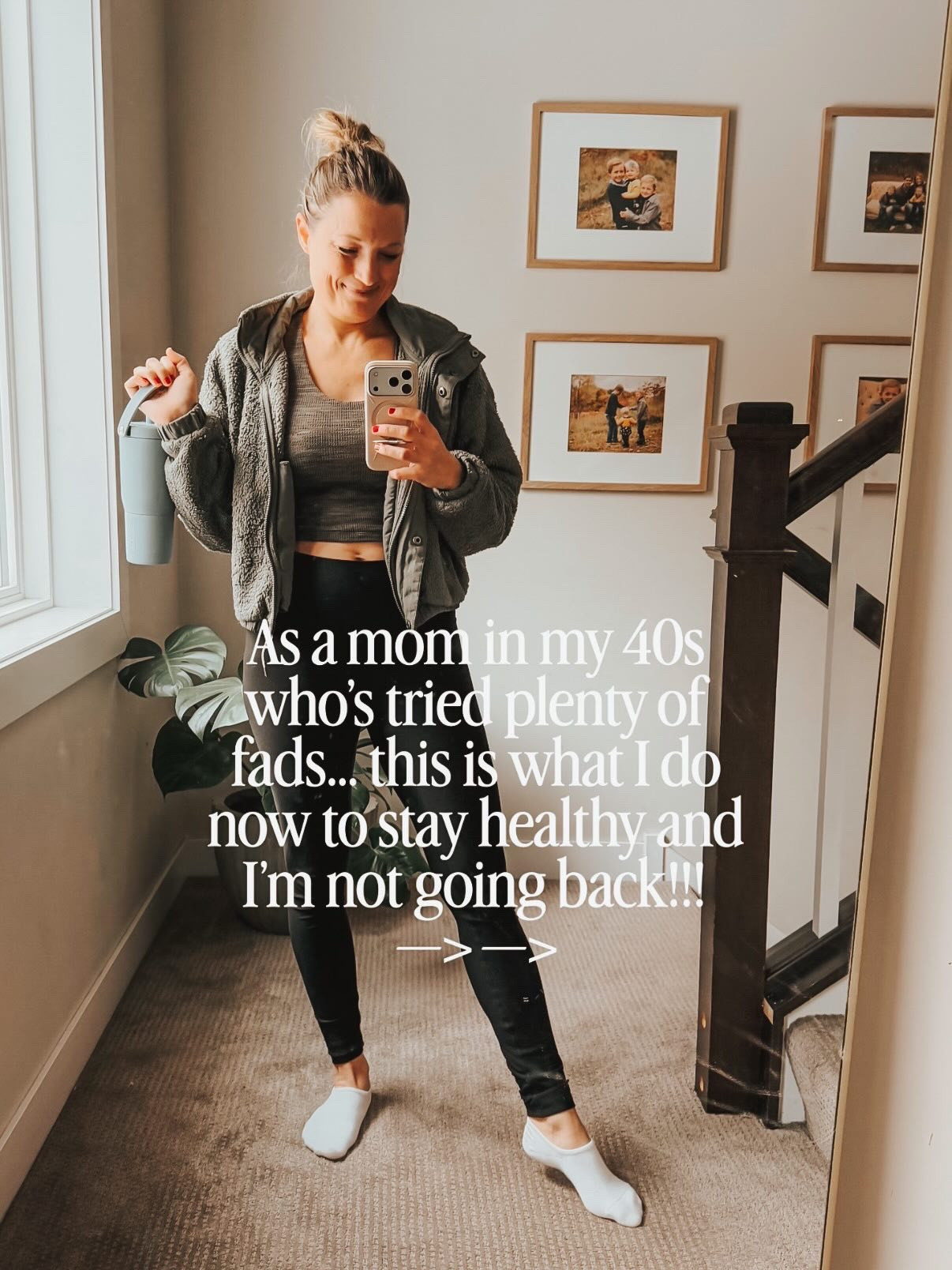 When you’re my age, and I’ve tried out a lot of products you get to the point where you finally know what you like and do what you can to stay healthy!! 

The most recent thing I did was join a gym eight months ago, and I have never been happier that decision!! 

What changes have you made to stay healthy? 

Comment HEY for the link to everything here! 🔗🔗🔗

Hit FOLLOW for more home + family real-life  inspo!! So glad you’re here! 🤎🤎

#home #health #momof3 #momlife