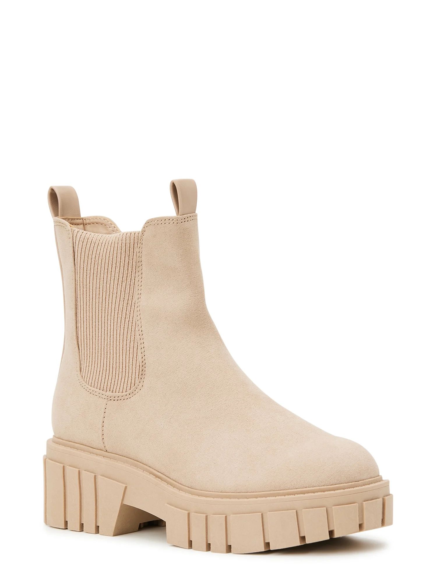 Madden NYC Women's Chunky Lug Chelsea Boots | Walmart (US)