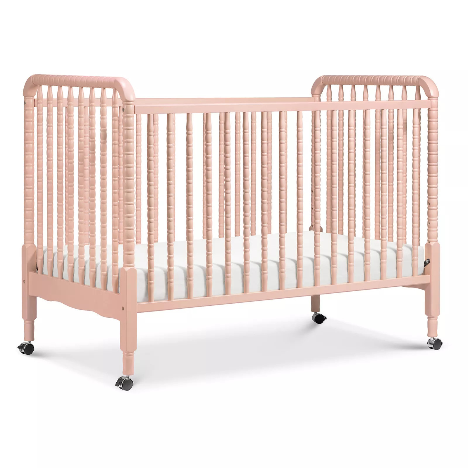 Million Dollar Baby Jenny Lind 3-in-1 Convertible Crib, Blush Pink | Kohl's