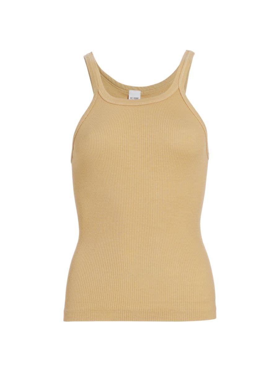 The Ribbed Tank | Saks Fifth Avenue