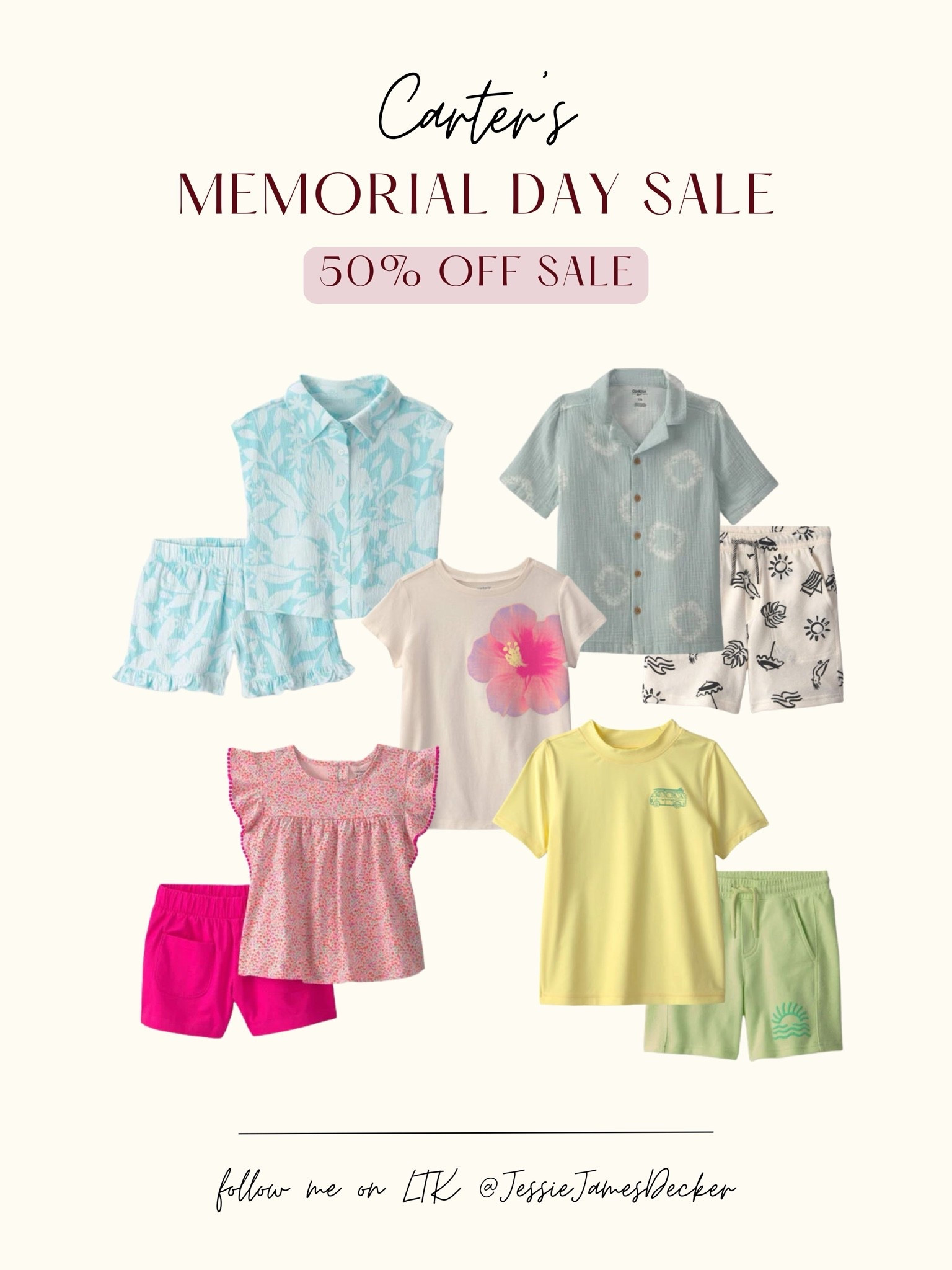 Memorial Day Sale: 50% off entire site & store, shop now!

#LTKootd #LTKSaleAlert #LTKKids