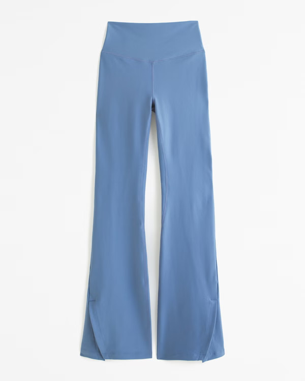 Women's YPB sculptLUX Split-Hem Flare Legging | Women's New Arrivals | Abercrombie.com | Abercrombie & Fitch (US)