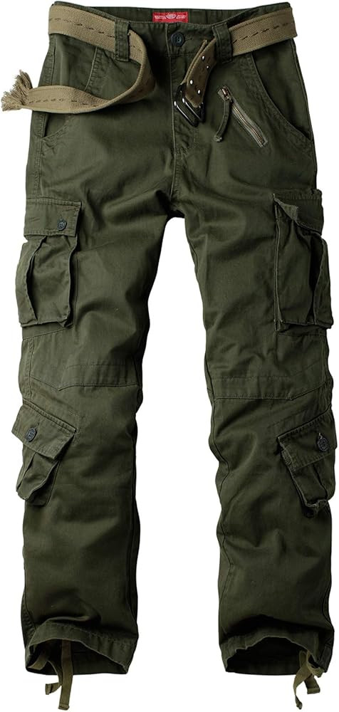 XNMAYA Women's Cargo Pants Quick Dry Casual Military Army Camo Combat Work Casual Pants with Pock... | Amazon (US)