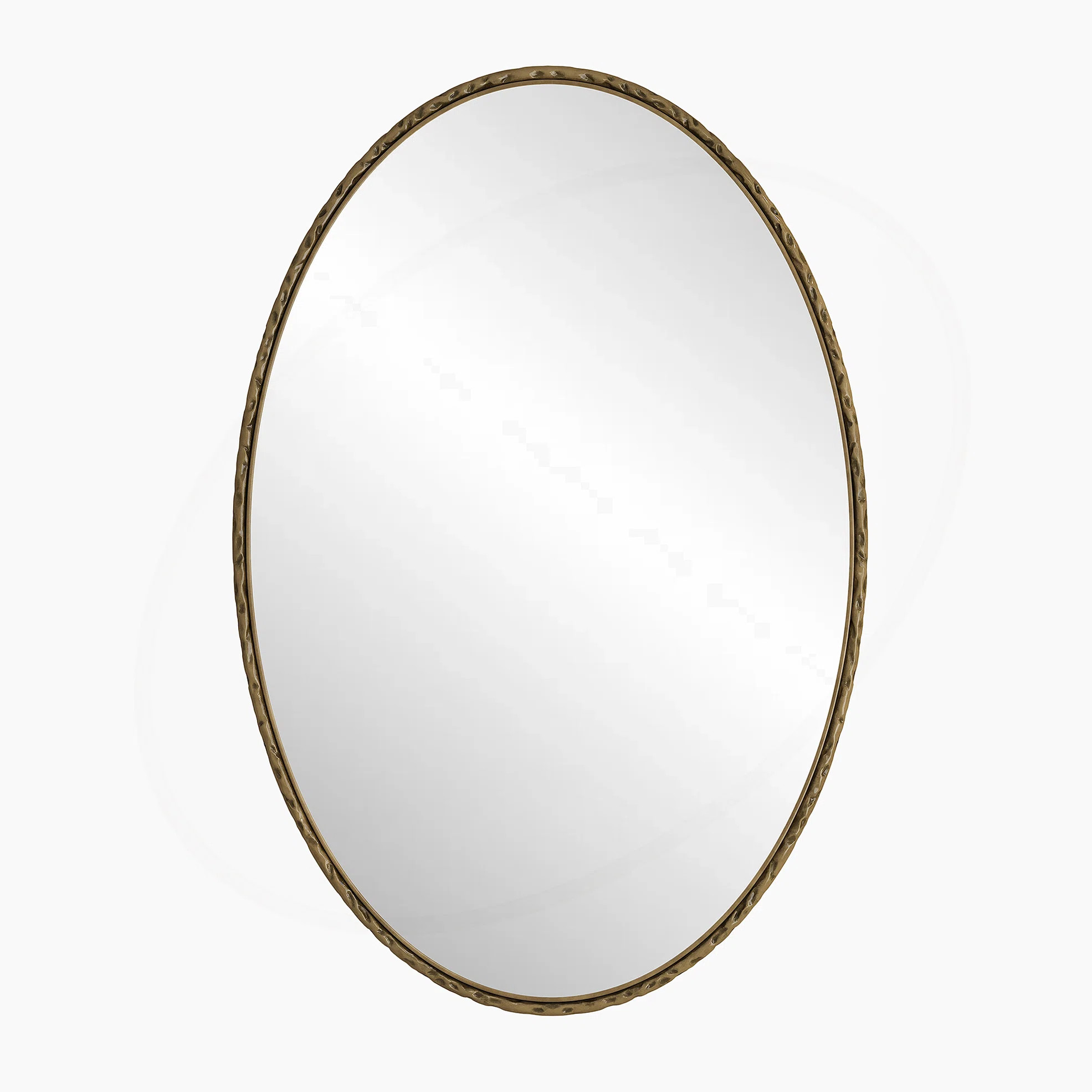 Hermien Bathroom Mirror Aluminum Alloy Wall Mirror | Wayfair North America