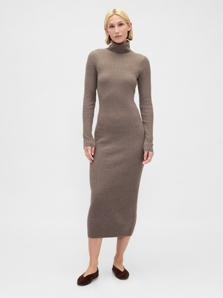 CashSoft Turtleneck Maxi Sweater Dress | Gap (US)